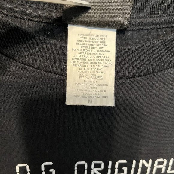 Vintage T-Shirt Nintendo “OG GAMER” Controller On GIANT‎ Tag Black Medium Y2K - Picture 5 of 8